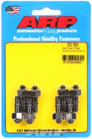 ARP Valve Cover Stud Kit, lack Oxide Hex, Stamped Steel Covers, 1/4